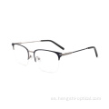 Gafas de ojo de ojo de ojo de ojo de gafas ópticas de marco de metal marco de metal de moda de moda